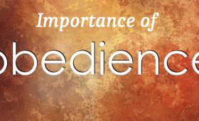 Importance of Obedience
